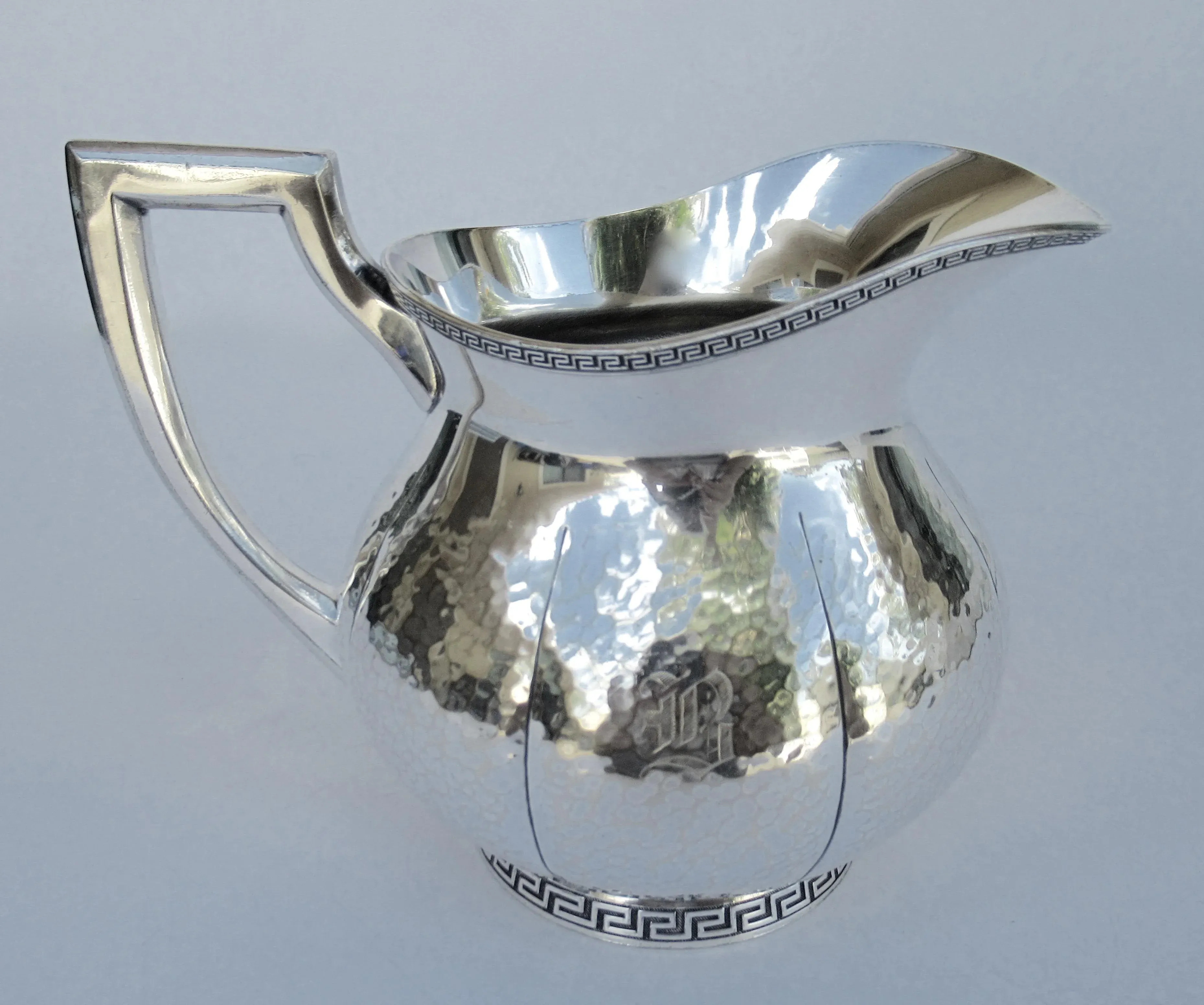 ヴィンテージ＊Silver Spoon ＊knott's＊キャニスター＊空き瓶 C.1940's Hartford Sterling Company, Hammered Silver Over Nickel