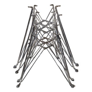 Vintage DSR Eiffel Chair Bases Designed by Charles and Ray Eames Set 4 For Sale