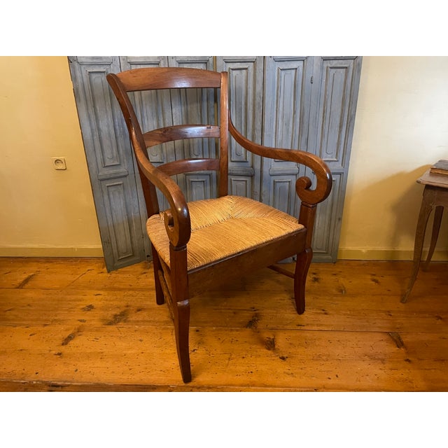 Antique Farmhouse French Armchair, 1880 For Sale - Image 16 of 16
