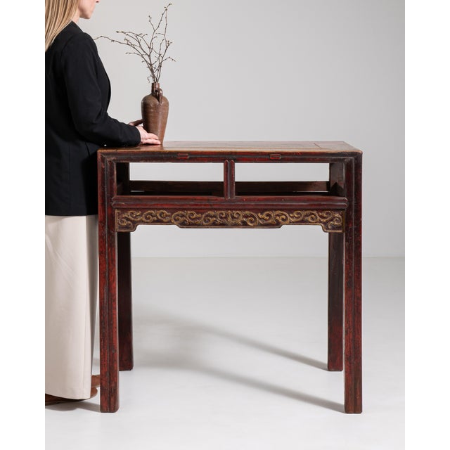 Chinese Ming-Style Console Table, Antique, China, 19th Century For Sale - Image 11 of 15