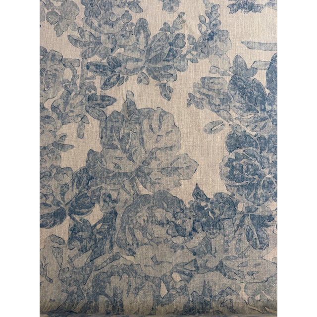 Michael S Smith DARBY ROSE - SWISS BLUE TEMPLETON FABRIC 4 yards T2007-04 DESCRIPTION: Templeton Fabric in Darby Rose -...