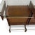 Mid-Century Modern Italian Teak and Rosewood Bar Counter with Shelving and Stools, 1950s, Set of 4 For Sale - Image 11 of 15