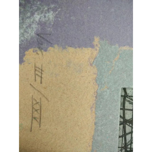 Laurence Barker, East of Suez, 2001, Artwork on Paper, in Flawless conditions. Designed from 2000 This piece has an...