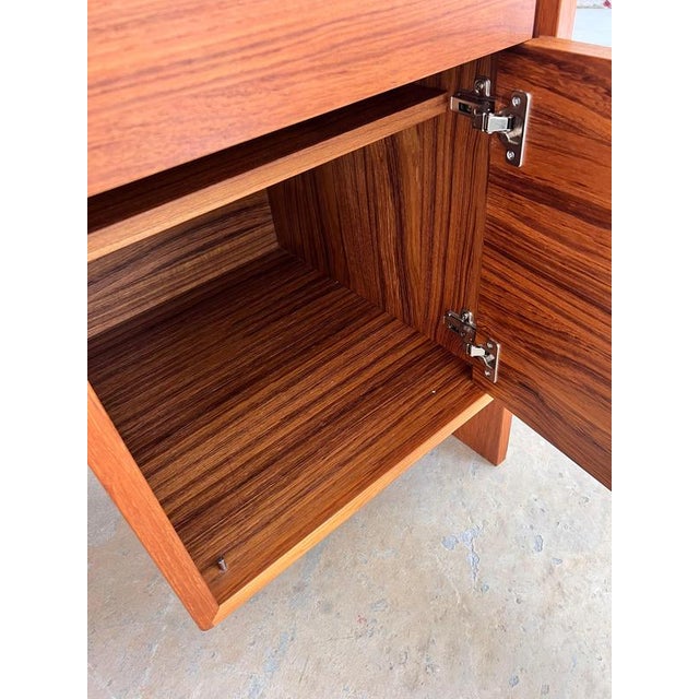 Teak Desk with Extra Laptop Compartment, Denmark For Sale - Image 10 of 11