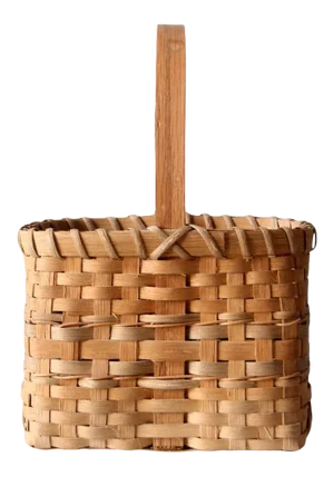 Vintage Splint Weave Basket