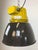 Industrial Yellow Explosion Proof Lamp with Black Enameled Shade from Elektrosvit, 1990s For Sale - Image 10 of 18