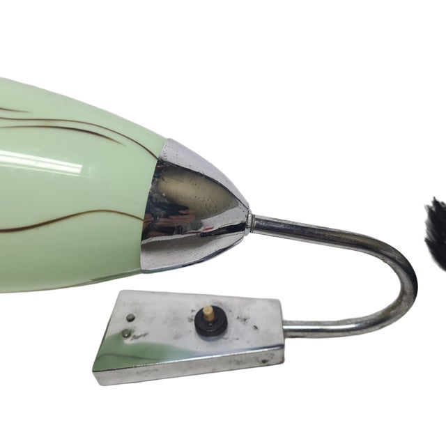 Metal Pop-Art Wall Lamp from Napako, Former Czechoslovakia, 1950s For Sale - Image 7 of 10