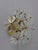 Brass and Crystal Glass Flower Sconces by Ernst Palme for Palwa, 1960s, Set of 2 For Sale - Image 9 of 18