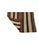 1960s Brown Striped Vintage Kilim Runner - 2`7″ X 6`3″ Ft. For Sale - Image 5 of 6