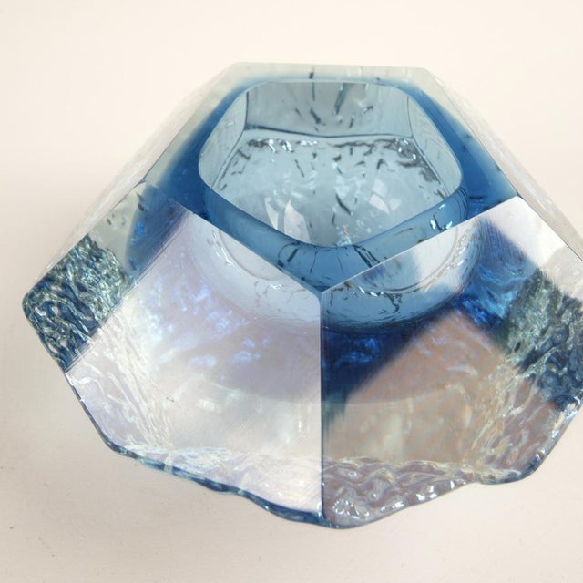 Sculptural Murano Glass Ashtray from Gianfranco Mandruzzato, 1960s For Sale - Image 14 of 15