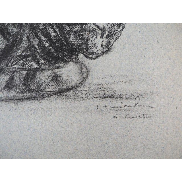Théophile Alexandre Steinlen The Tabby Cat, 1933 Lithograph on Vellum Signed in the plate On fine Arches Vellum of 19 x 26...