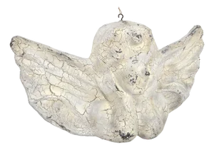 Large Paper Mache Angel, 1950s