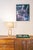 Italian Polaris Table Lamp in Burnished Metal For Sale - Image 4 of 6