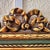 Vintage Belgian Gold Full-Length Mirror, 1970s For Sale - Image 4 of 13