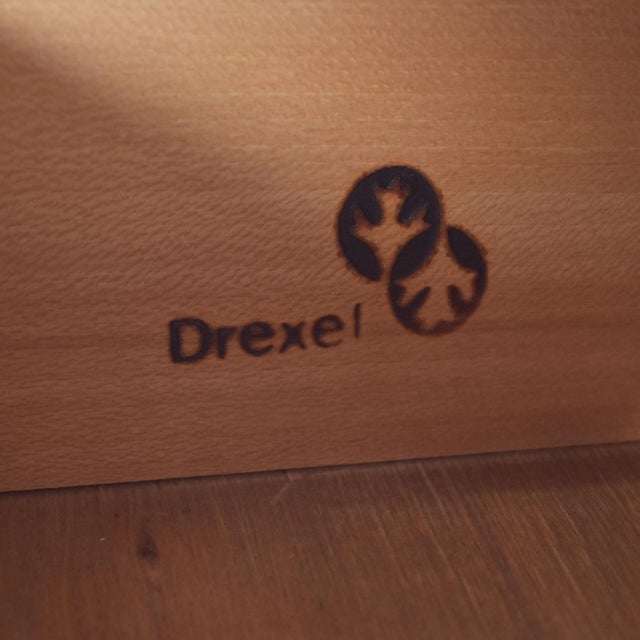 Wood Black Chinoiserie Bar-Server For Sale - Image 7 of 8