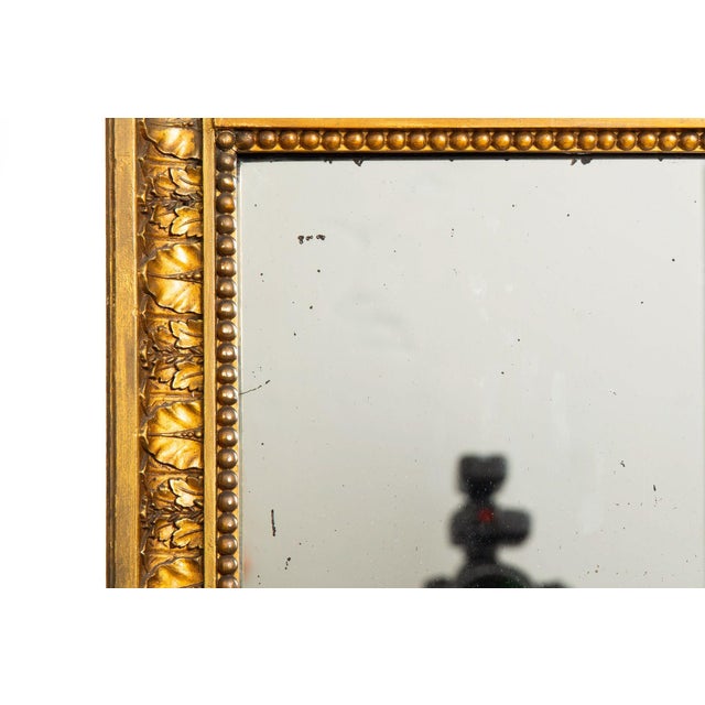 Pair of English Regency Antique Classical Painted Panel Pier Mirrors Ca. 1810 For Sale - Image 9 of 18