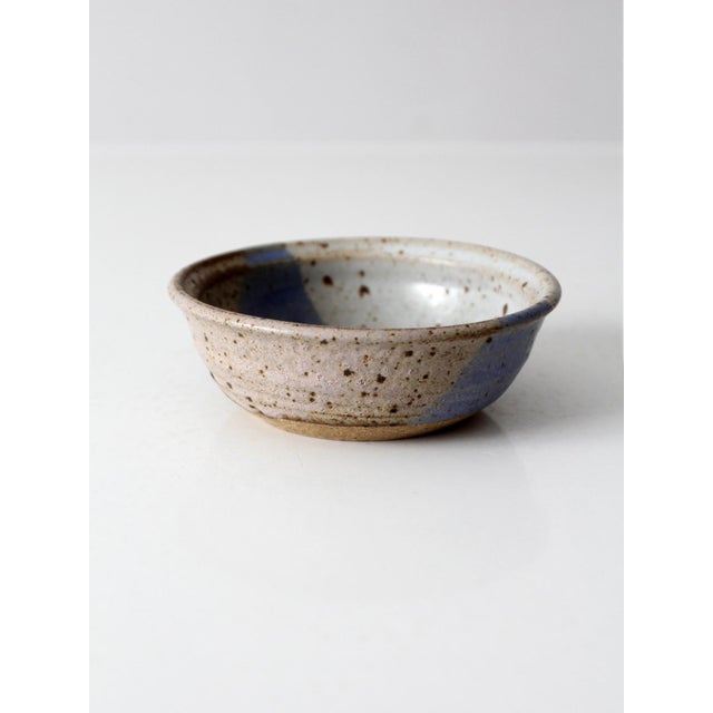 Vintage Handmade Studio Pottery Bowl For Sale - Image 4 of 14