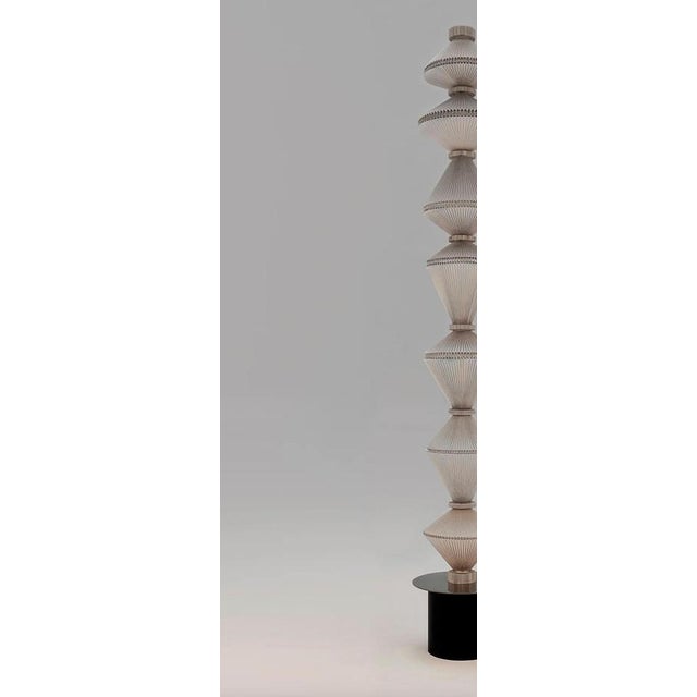 Textile P Gr Floor Lamp by Atelier Oï Oïphorique for Parachilna For Sale - Image 7 of 12