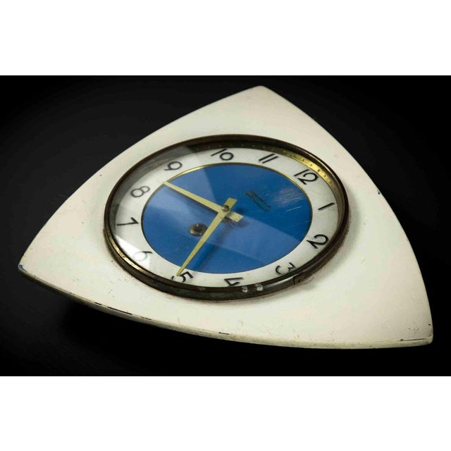 Vintage Clock is a decorative object realized in 1970s. A vintage plastic clock. The perfect gift for a jump to the past....