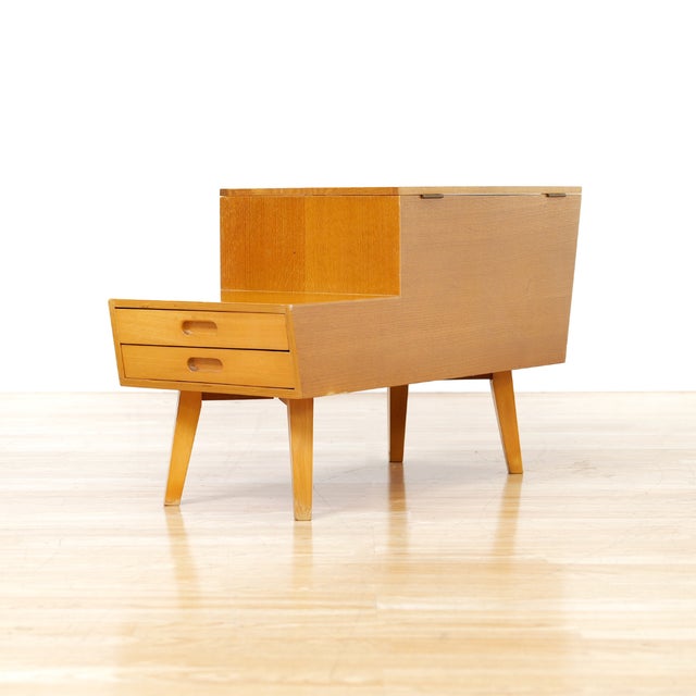 Mid-Century Modern 1960s Mid Century Sewing Box Side Table by Vanson Furniture For Sale - Image 3 of 13
