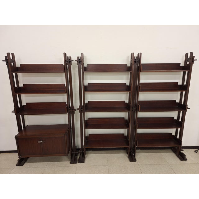 Bookshop Shelves by Marco Comolli for Mobilia, 1950s, Set of 2, in Very Good conditions. Designed 1950 to 1959 I have...