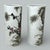Late 19th Century Antique Pair Rose Medallion Chinese Porcelain Brush Wash Vases Arrtib. Liu Yucen For Sale - Image 5 of 12