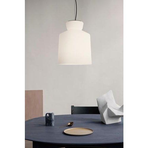 Opaline SB Cinquantotto Ceiling Lamp by Santi & Borachia for Astep For Sale - Image 4 of 10