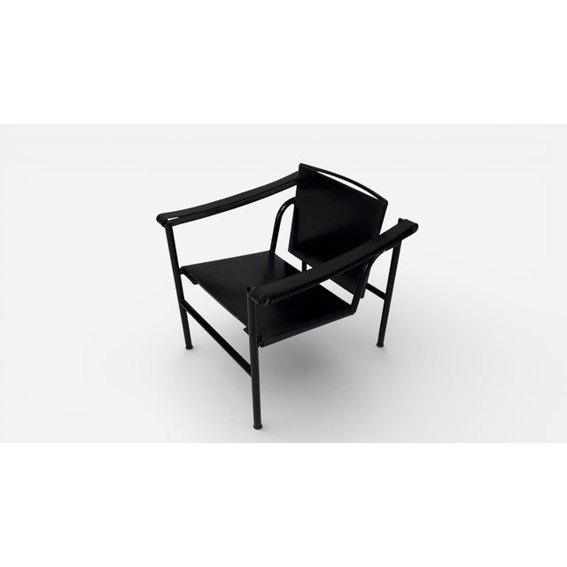 1990s Lc1 Chairs by Le Corbusier, Pierre Jeanneret, and Charlotte Perriand for Cassina For Sale - Image 11 of 12