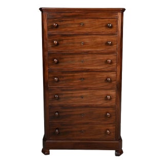 Late 19th Century Mahogany Chest of Drawers For Sale