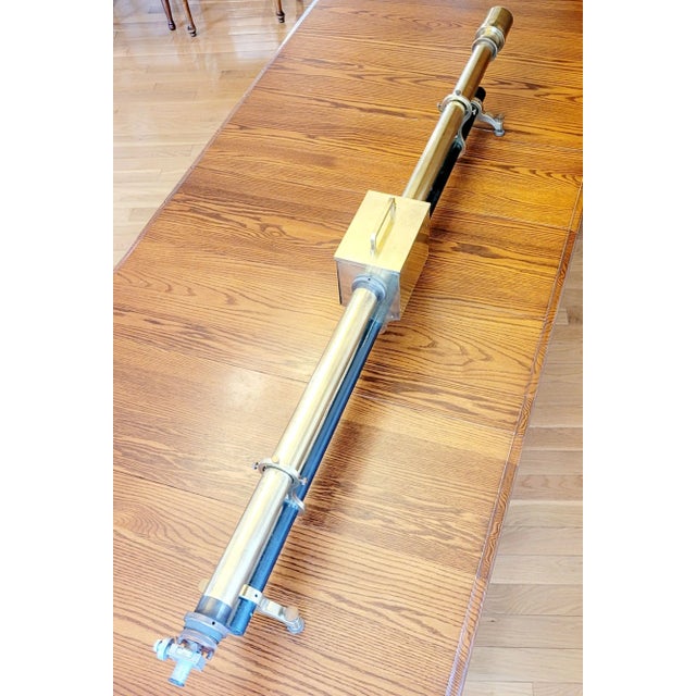 This spectrometer is made of solid brass. It was invented and designed by the Nobel Prize Winner, Peter J.W. Debye,...