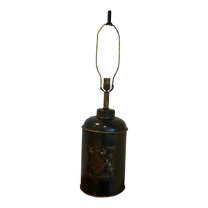 Antique English Tea Tin Lamp