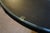 Wood Late 20th Century Rustic Farmhouse Industrial Modern Acacia Metal & Glass Round Dining Table 42" For Sale - Image 7 of 17