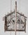 Metal Mid 20th Century Charming French Birdcage Plant Stand with Original Paint For Sale - Image 7 of 15