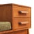 Wood 1960s Mid Century Entryway Bench in Teak & Green For Sale - Image 7 of 10