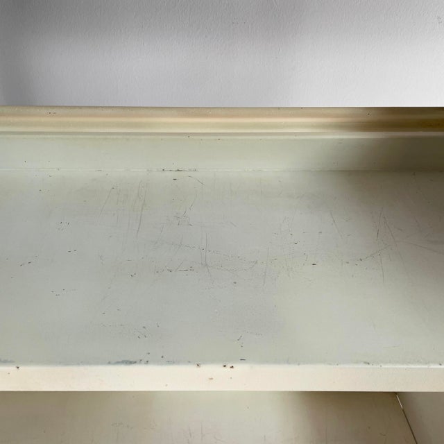 Ivory Italian Modern White Congresso Modular Bookcase attributed to Lips Vago, 1970s For Sale - Image 8 of 18