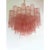 Scenographic Pink Tronchi Murano Glass Chandelier by Simoeng For Sale - Image 6 of 7