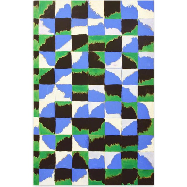 Giorgio Lo Fermo, Optical, 2019, Oil Painting on Plywood For Sale