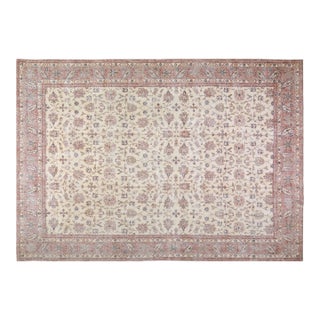 1960s Vintage Hand Knotted Rug,8'4"X12'2" For Sale