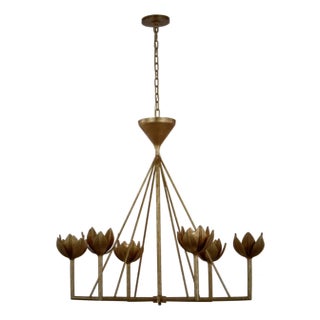 Visual Comfort Alberto Chandelier - Stunning Statement Piece For Sale