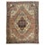 Antique Persian Serapi Carpet, Geometric, Ivory Hand Knotted Wool Oriental Rug For Sale - Image 18 of 18