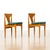 Wood Set of Four Mid Century Dining Chairs by Elliots of Newbury For Sale - Image 7 of 10