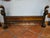 Beautiful hand carved walnut bed, with original receipt from 1989. Circa 1860. slight damage on the top of the headboard.