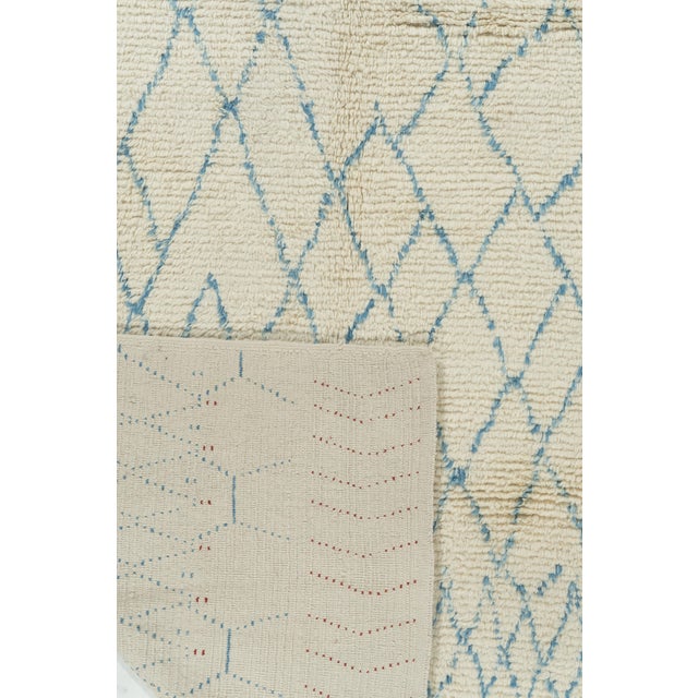 Moroccan Inspired Handwoven Rug 9' X 12'2 For Sale - Image 13 of 13