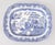 Large 19th Century English Staffordshire Ironstone Blue Willow Platter For Sale - Image 10 of 10