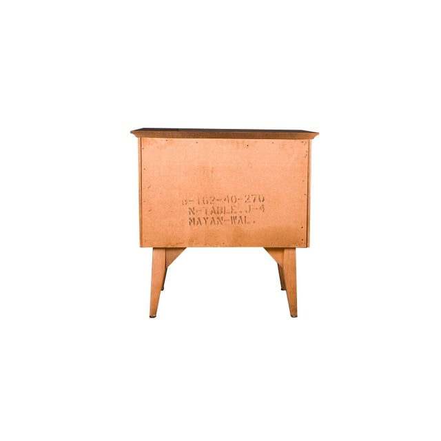 1960s Bassett Mayan MidCentury Modern Nightstand Chairish