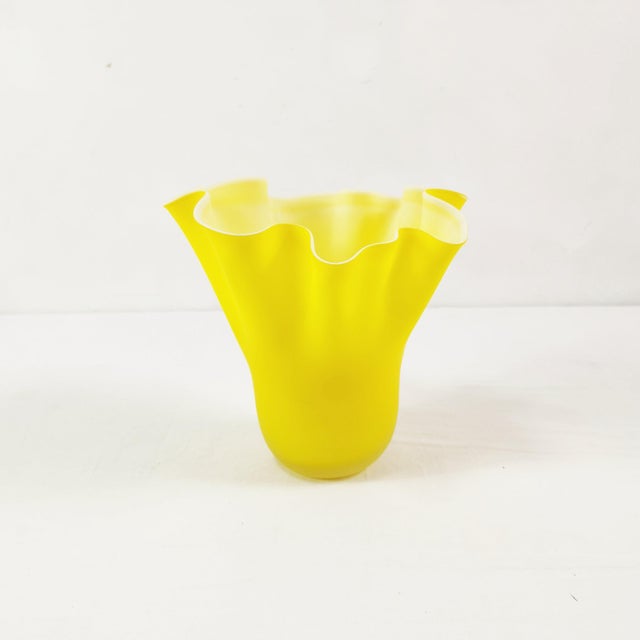 Handkerchief Vase in Murano Glass, Italy, 1970s For Sale - Image 12 of 14