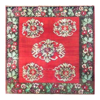 Vintage Turkish Bessarabian Kilim Rug For Sale