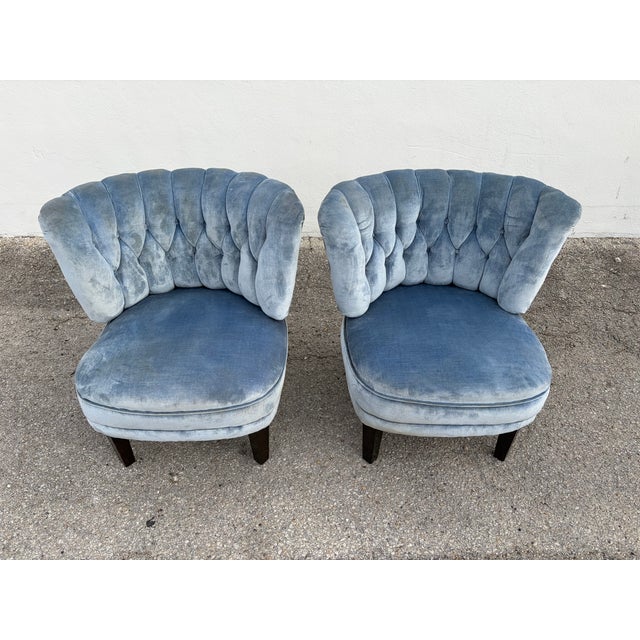 1940s Pair of Lounge Chairs Attributed to Otto Schultz for Jio Mobler For Sale - Image 10 of 12