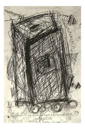 Il Concretismo Distratto, 1991 Mattia Moreni