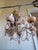 1940s Pink Opaline Chandelier For Sale - Image 5 of 13